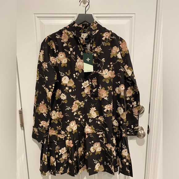 Tuckernuck Midnight Garden Floral Tate Dress Women’s Size XS NWT - Picture 1 of 6